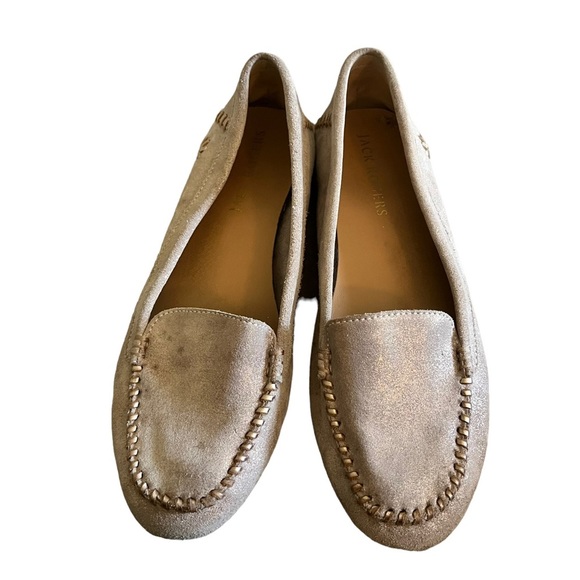 Jack Rogers Tan Suede Loafers size 11 - Picture 2 of 10